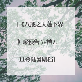 《八戒之天蓬下界》曝预告 定档7.11登陆暑期档