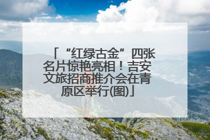 “红绿古金”四张名片惊艳亮相！吉安文旅招商推介会在青原区举行(图)