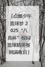 点燃少年篮球梦 2025“八喜杯”校园篮球精英赛圆满收官