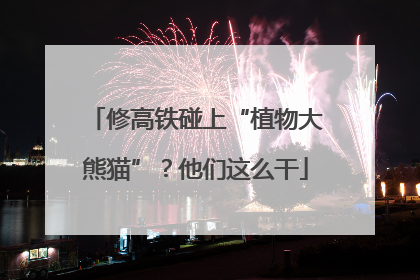 修高铁碰上“植物大熊猫”？他们这么干
