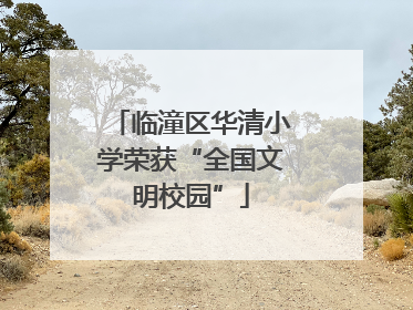 临潼区华清小学荣获“全国文明校园”