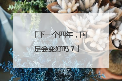 下一个四年，国足会变好吗？