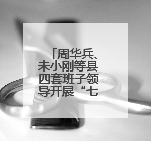 周华兵、未小刚等县四套班子领导开展“七一”走访慰问活动