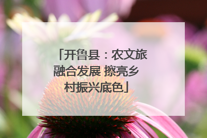 开鲁县：农文旅融合发展 擦亮乡村振兴底色