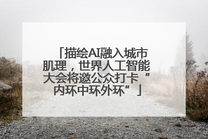 描绘AI融入城市肌理，世界人工智能大会将邀公众打卡“内环中环外环”