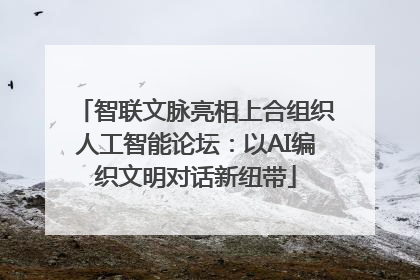 智联文脉亮相上合组织人工智能论坛：以AI编织文明对话新纽带