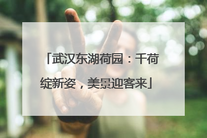 武汉东湖荷园：千荷绽新姿，美景迎客来