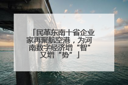 民革东南十省企业家再聚航空港，为河南数字经济增“智”又增“势”