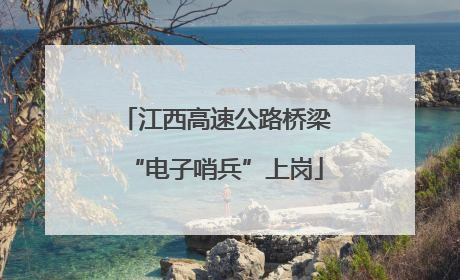 江西高速公路桥梁“电子哨兵”上岗