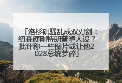 洛杉矶骚乱成双刃剑：纽森硬刚特朗普塑人设？批评称一些图片或让他2028总统梦碎