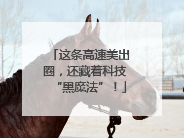 这条高速美出圈，还藏着科技“黑魔法”！