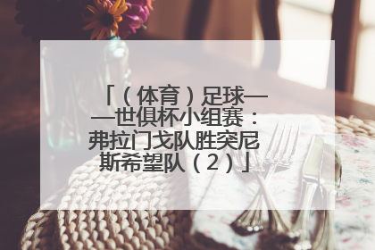 （体育）足球——世俱杯小组赛：弗拉门戈队胜突尼斯希望队（2）