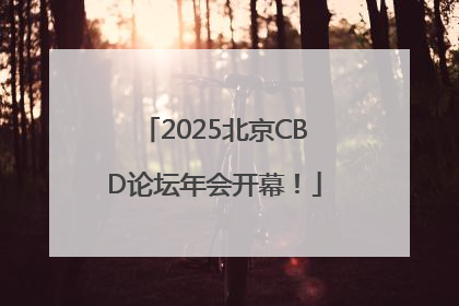 2025北京CBD论坛年会开幕！